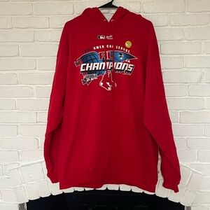 Boston Red Sox 2007 American League champions sweatshirt brand new